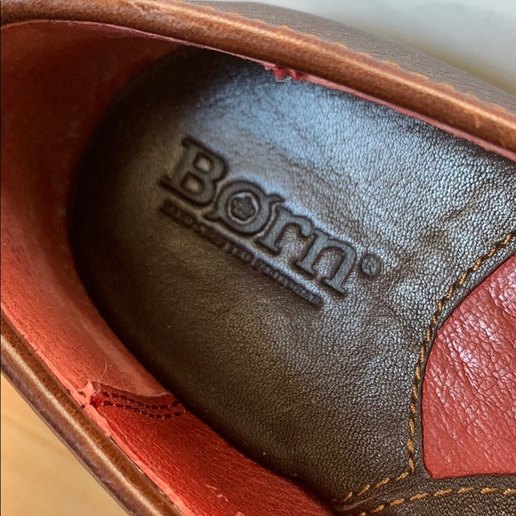 Born Women’s Mary Jane Brown Leather flats - Picture 2 of 9